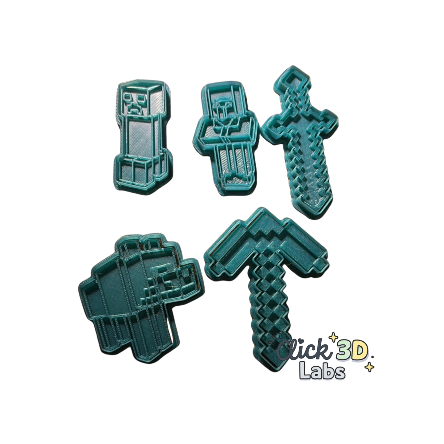 Minecraft Play dough Cutter