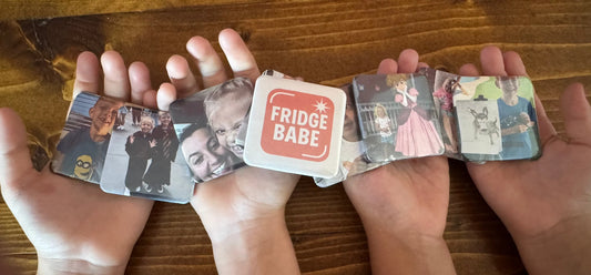 Custom photo magnets (set of 9)