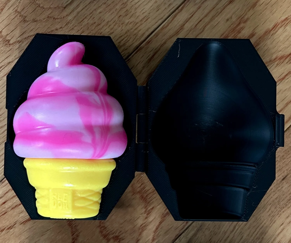 NeeDoh Nice Cream Cone Case