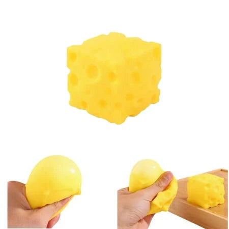 Squishy Cheese | 2-Inch Stress Reliever